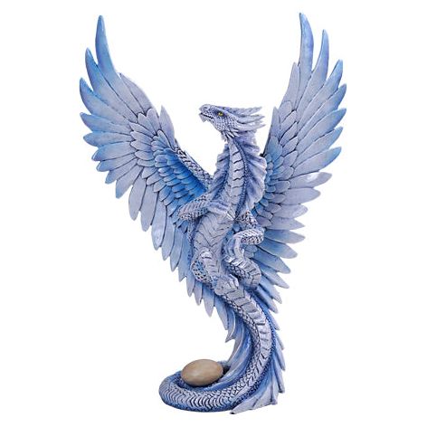 Wind Dragon Statue By Anne Stokes