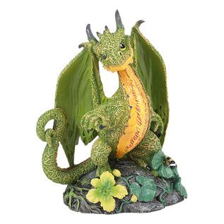 CANTALOUPE DRAGON Stanley Morrison Garden Dragon Figurine