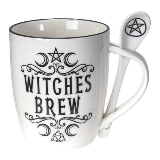 Witches Brew Mug and Spoon Set