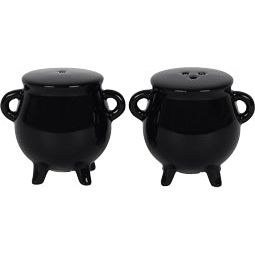 Cauldron Salt and Pepper Shakers