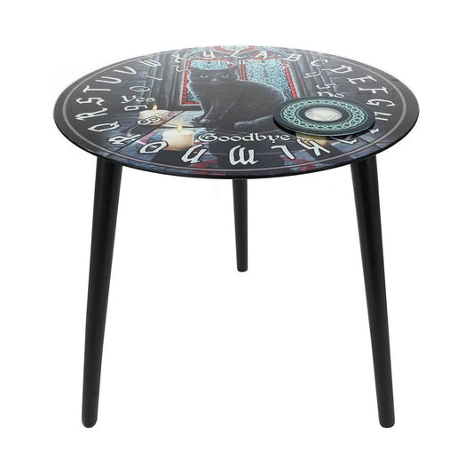 Sacred Circle Glass Top Spirit Board Table w/ Planchette