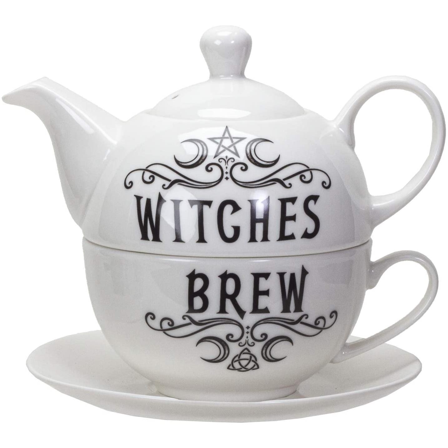 Witches Brew Tea for One Pot and Cup