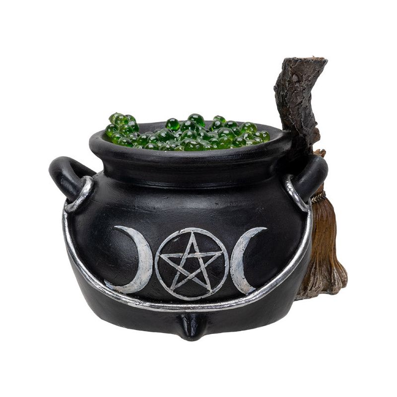 Triple Moon Pentacle LED Cauldron Light