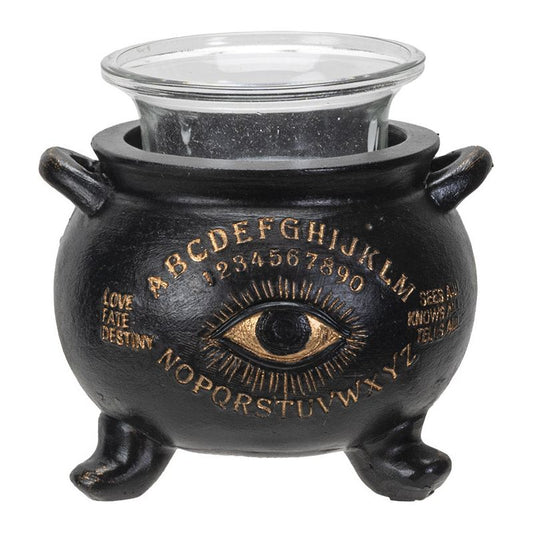 Spiritboard Votive Candle Holder Cauldron