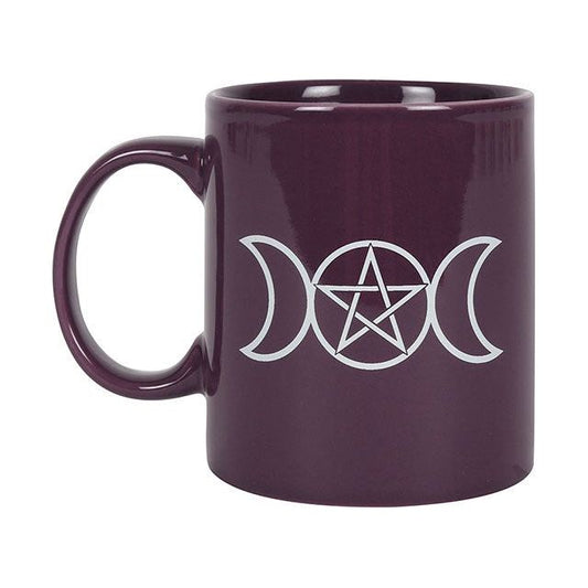 Triple Moon Pentacle Mug