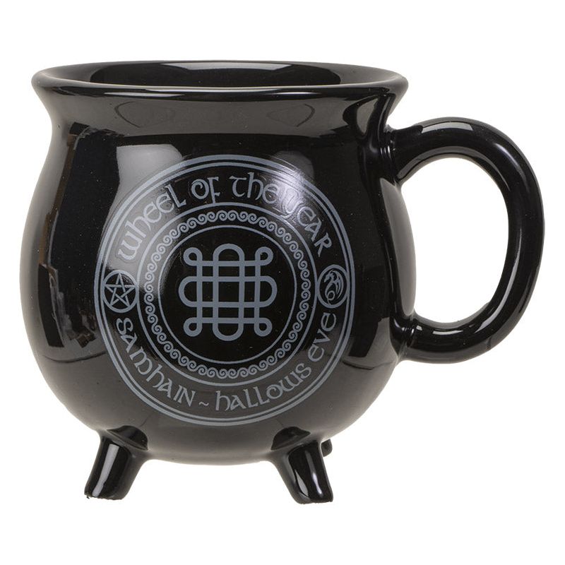 Samhain Dragons of the Sabbat Color Changing Mug by Anne Stokes