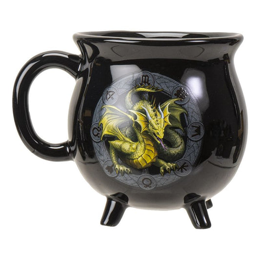 Mabon Dragons of the Sabbat Color Changing Mug by Anne Stokes