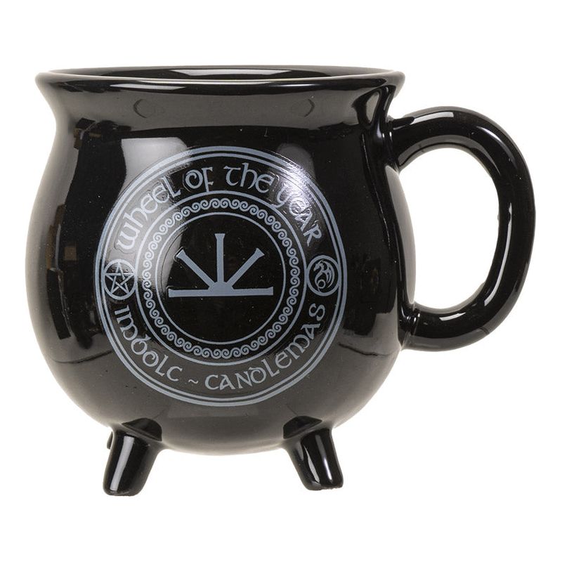 Imbolc Dragons of the Sabbat Color Changing Mug by Anne Stokes