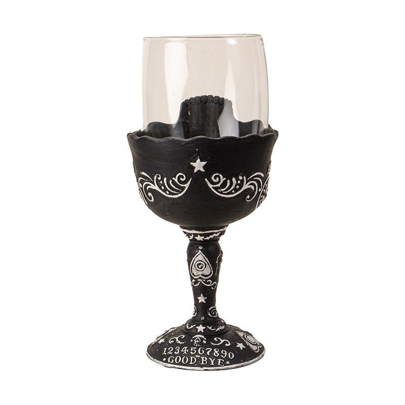 Spirit Board Resin and Glass Wine Goblet/Chalice