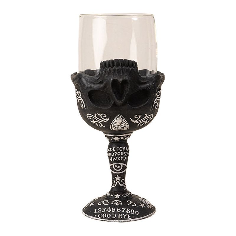 Spirit Board Resin and Glass Wine Goblet/Chalice