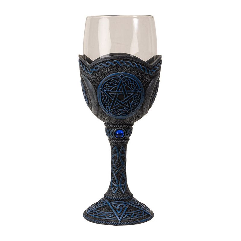 Pentagram Glass Resin Goblet/Chalice