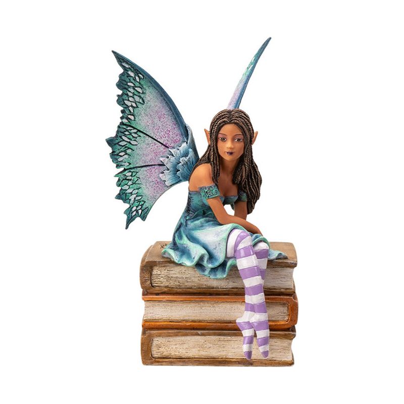 Three Book Fairy Statue by Amy Brown