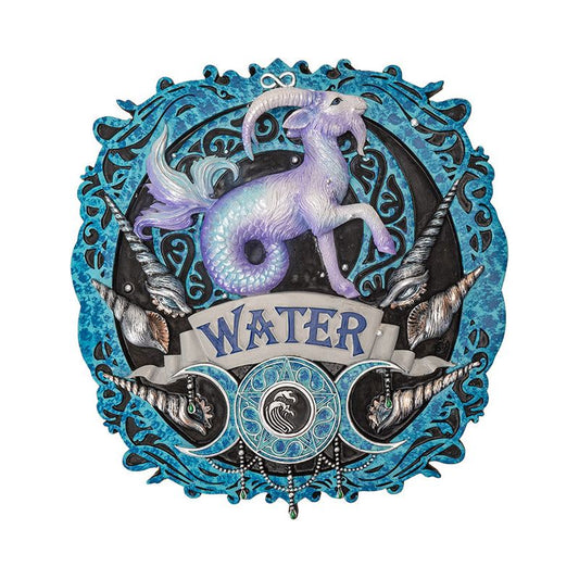 Anne Stokes Four Elements Water Plaque