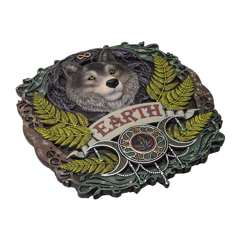 Anne Stokes Four Elements Earth Plaque