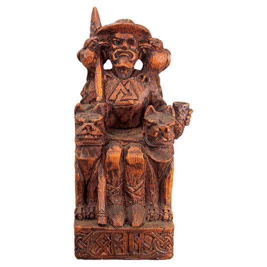 Seated Odin Statue