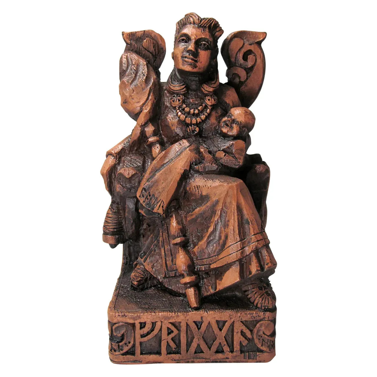 Seated Frigga Statue