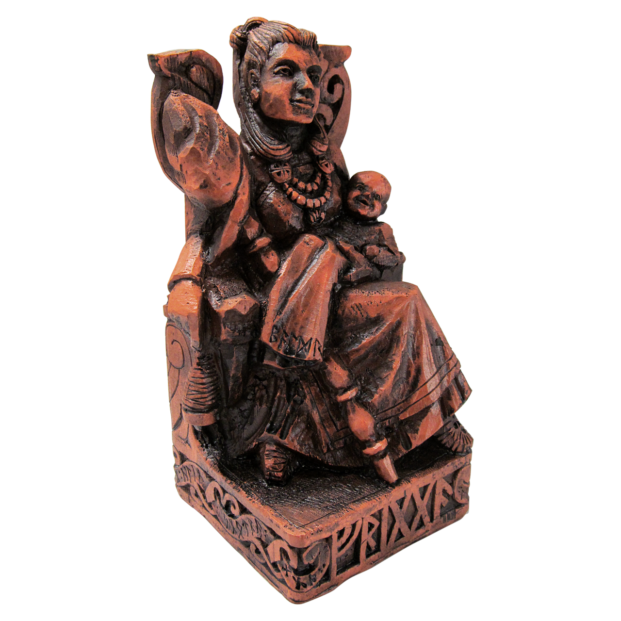 Seated Frigga Statue