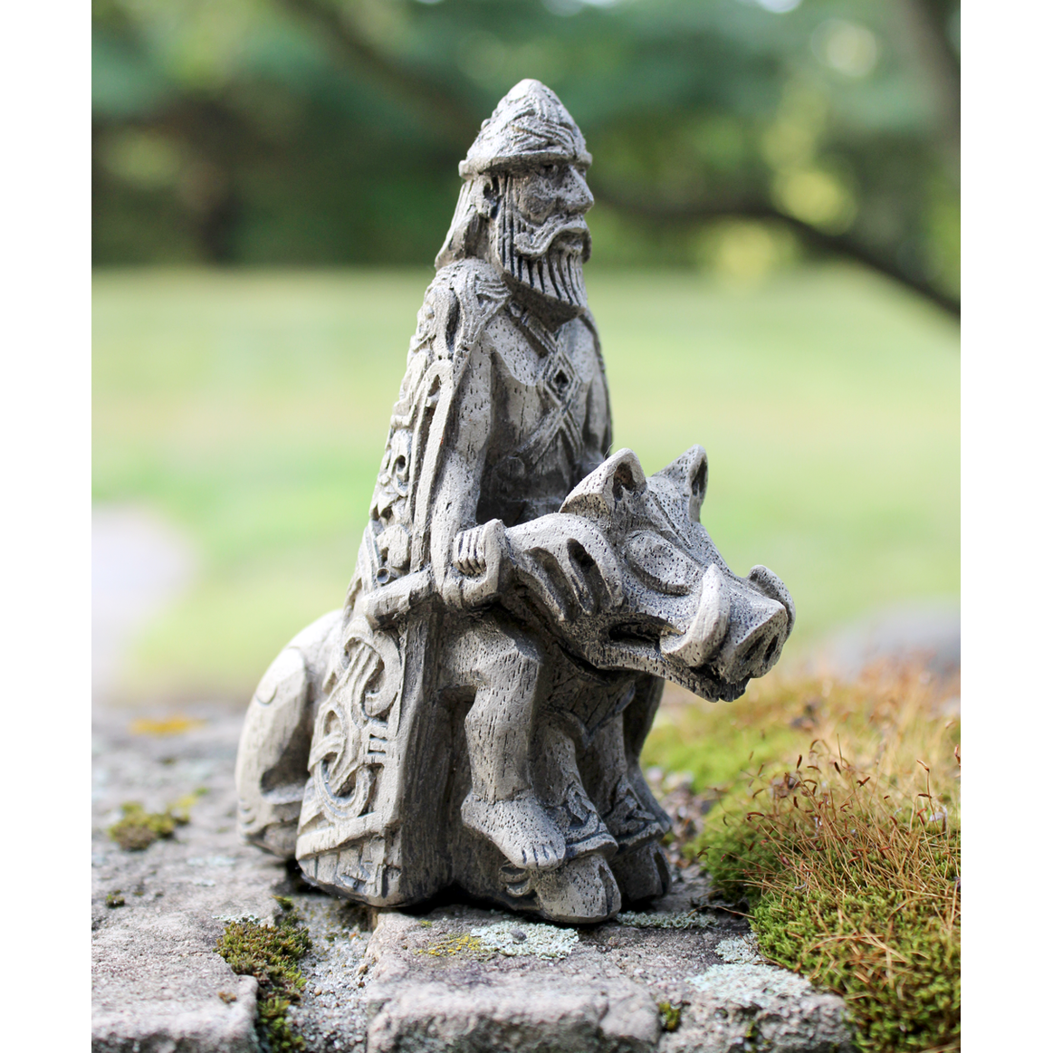 Freyr God of Harvest Figurine Statue