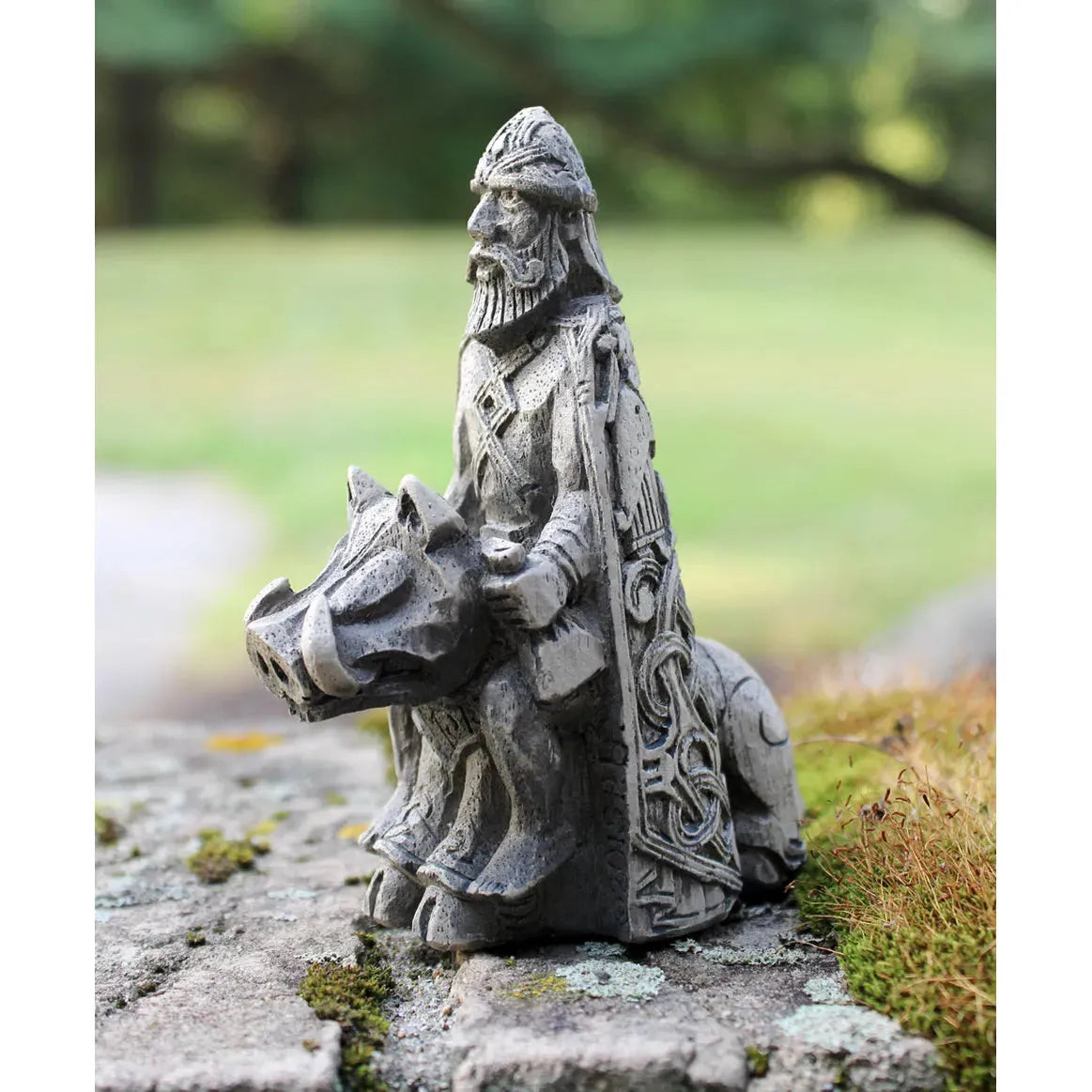 Freyr God of Harvest Figurine Statue