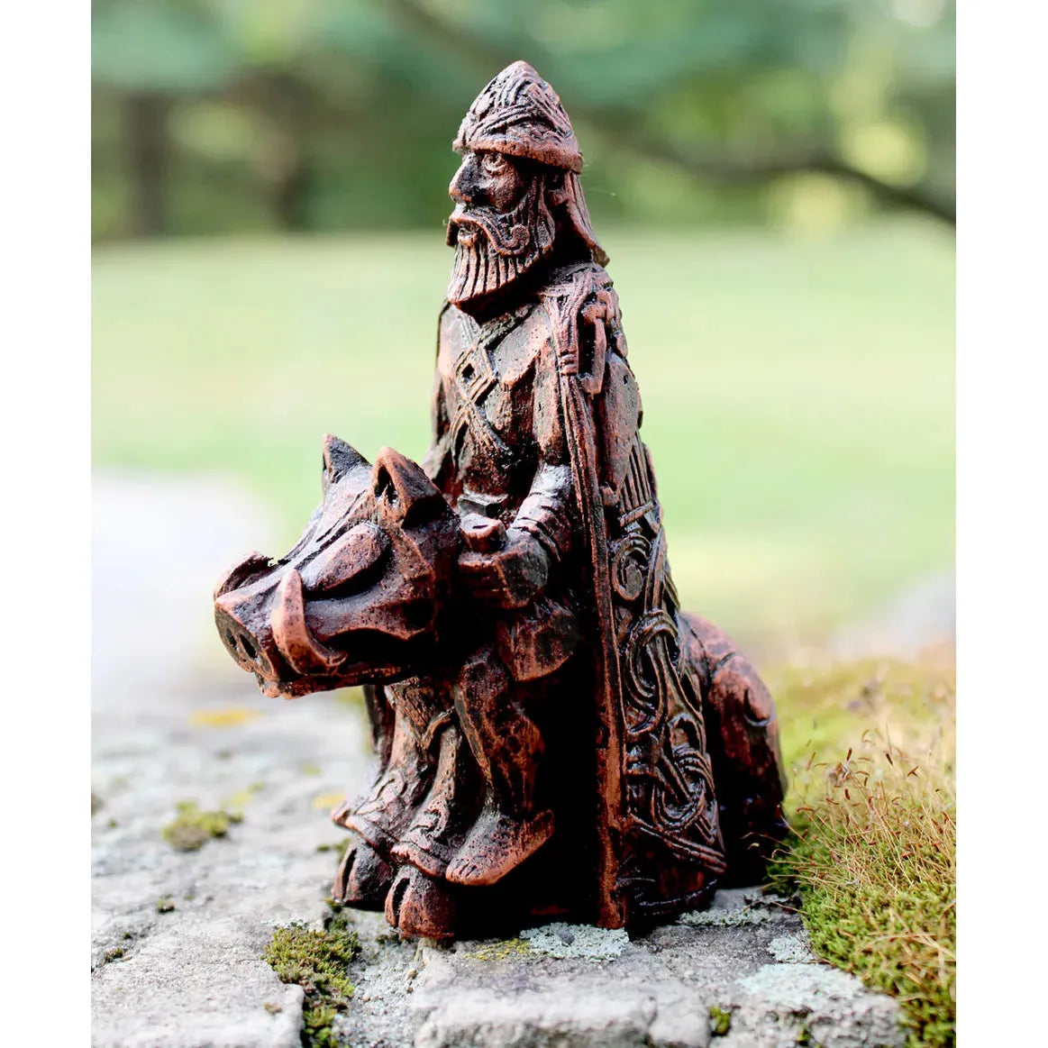 Freyr God of Harvest Figurine Statue