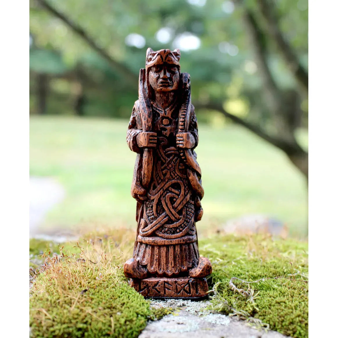 Skadi Figurine - Norse Goddess of Winter Statue