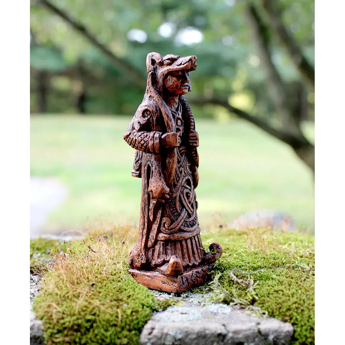 Skadi Figurine - Norse Goddess of Winter Statue