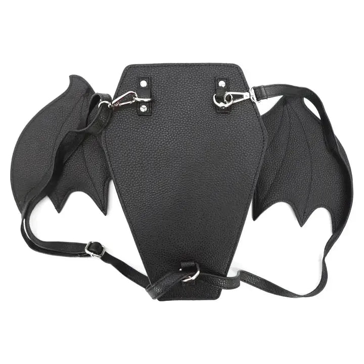 Small Bat Coffin Backpack