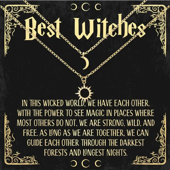 Best Witches Necklace, Multiple Styles