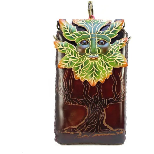 Green Man Cell Phone Case