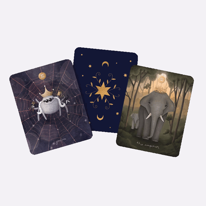 Adorable FaunaBelle Tarot Card Deck