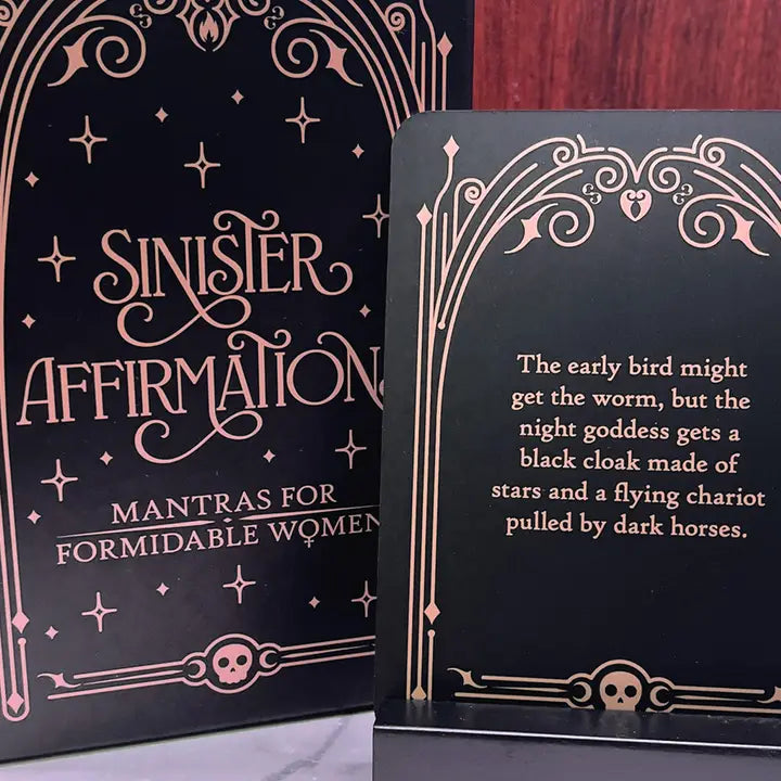 Sinister Affirmations Cards