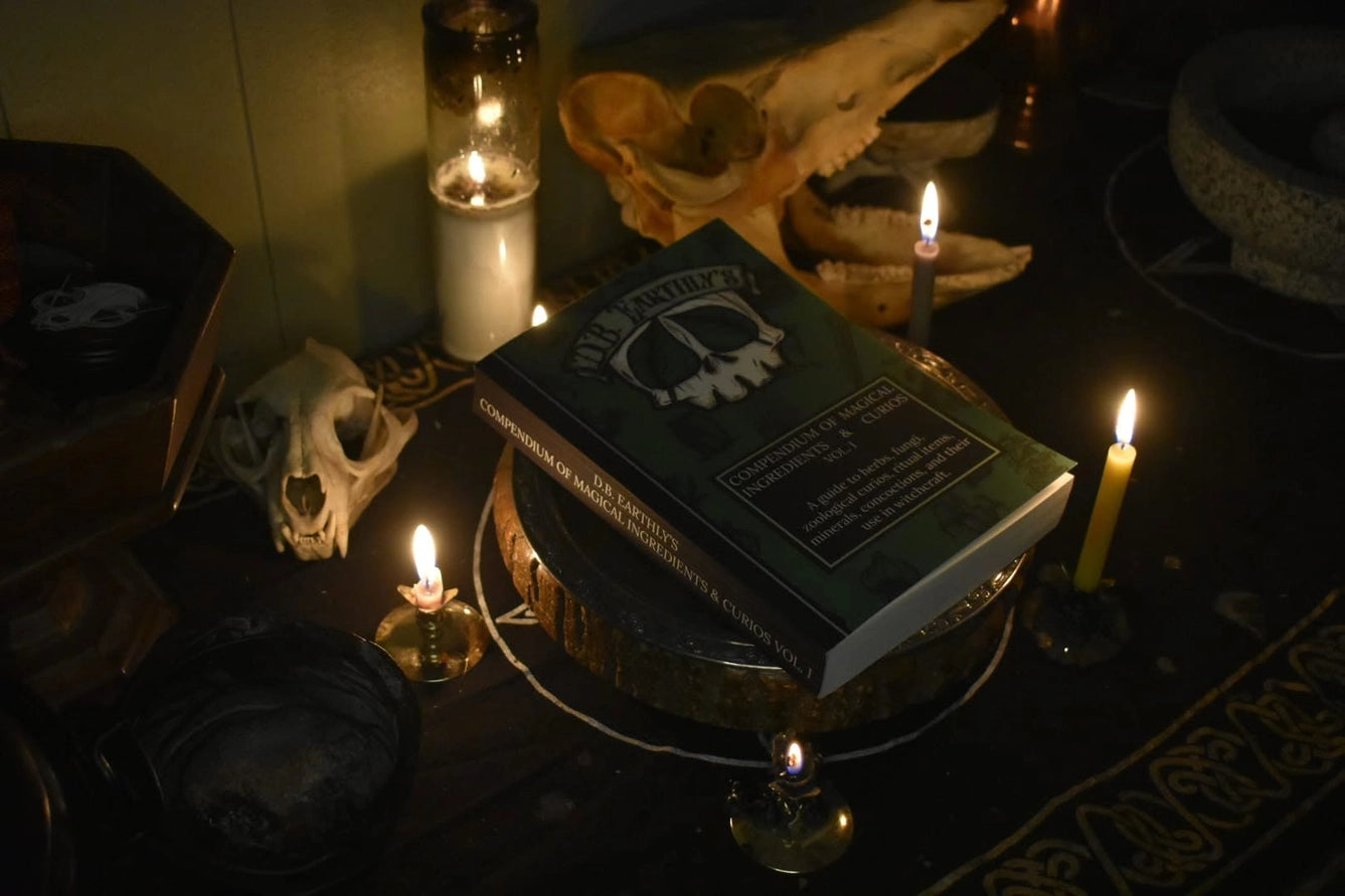 DB Earthly's Compendium of Magical Ingredients & Curios Book
