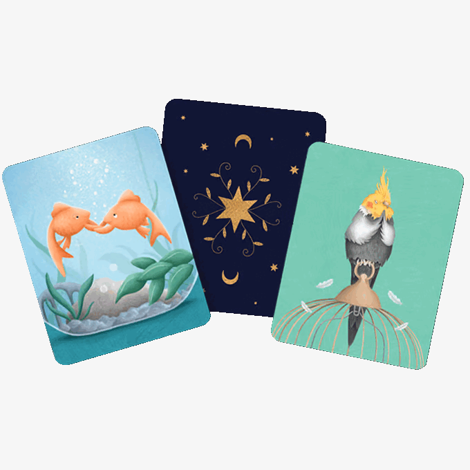 Adorable FaunaBelle Tarot Card Deck