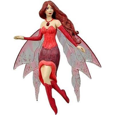 ~ Garnet ~ Jessica Galbreth's Gemstone Fairies Enchanted Art Ornaments