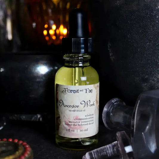 Ancestor Work Sacred Ritual Oil • Altar Oil