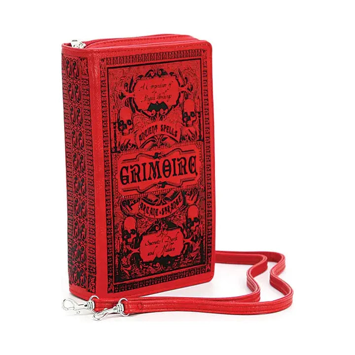 Grimoire Book of Shadows Clutch Bag