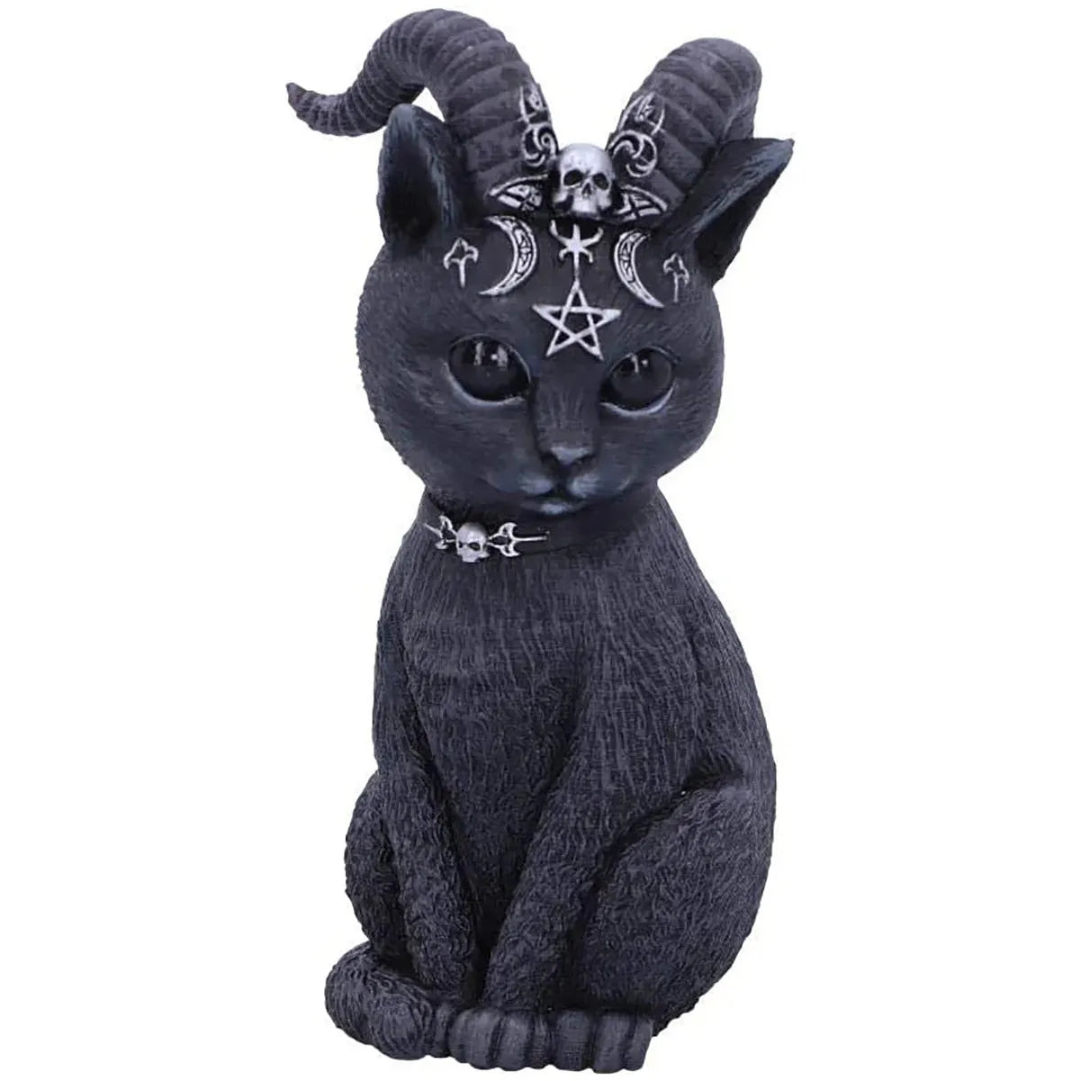 Adorable Pawzuph Horned Cat Figurine