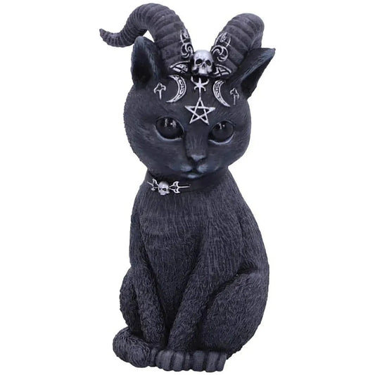 Adorable Pawzuph Horned Cat Figurine