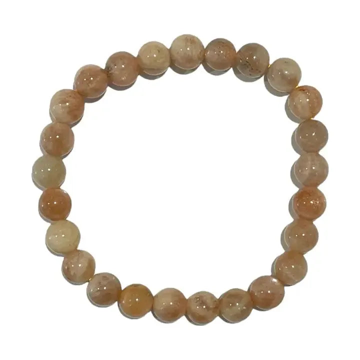 Pink Moonstone Children's Bracelet for caring about others and building community