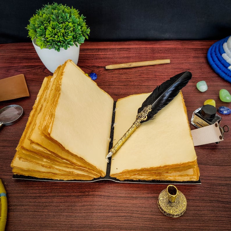 Leather Journal Tree of Life Journal Sketchbook or Book of Shadows