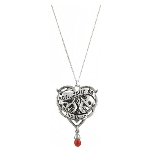 Things2Die4 Anne Stokes Carpe Noctum `Spondeo` Soul Mate Necklace