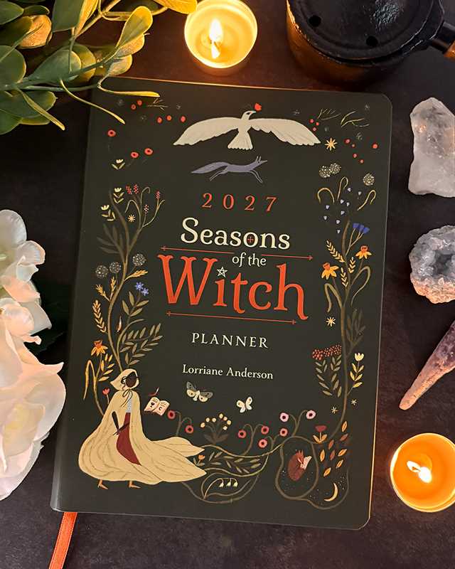 2027 Seasons of the Witch Planner Calendar By Lorriane Anderson