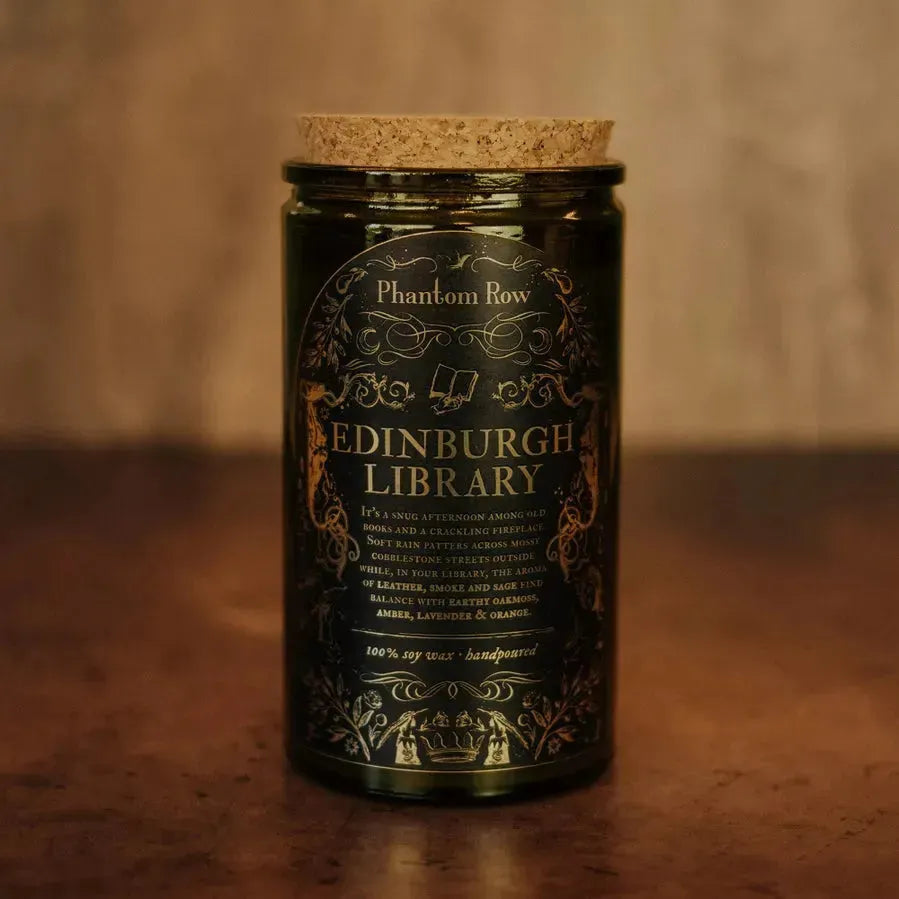 Edinburgh Library Gorgeous Candle by Phantom Row