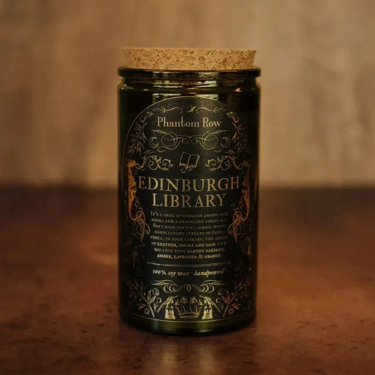 Edinburgh Library Gorgeous Candle by Phantom Row