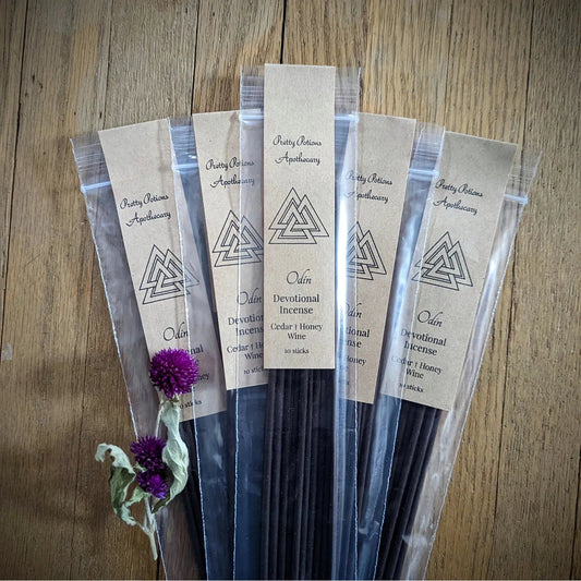 Odin Devotional Incense by Pretty Potion Apothecary