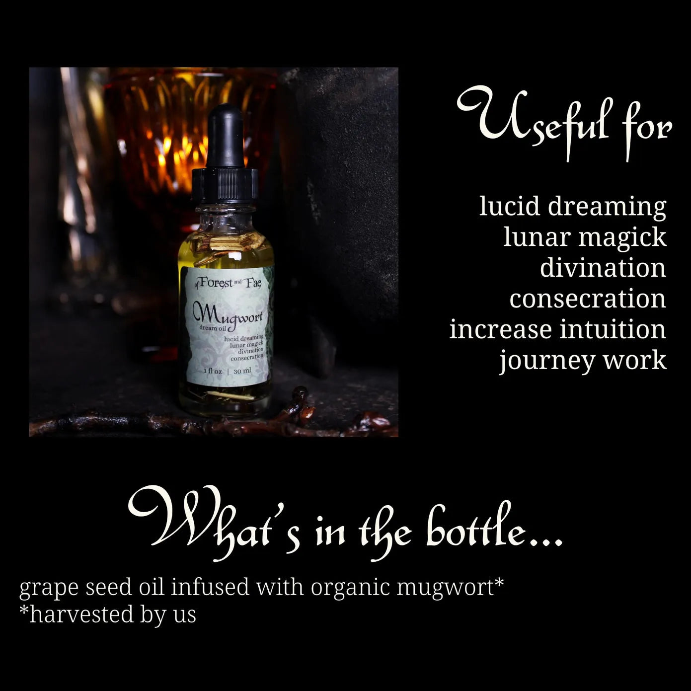 Mugwort Dream Oil for Lucid Dreaming