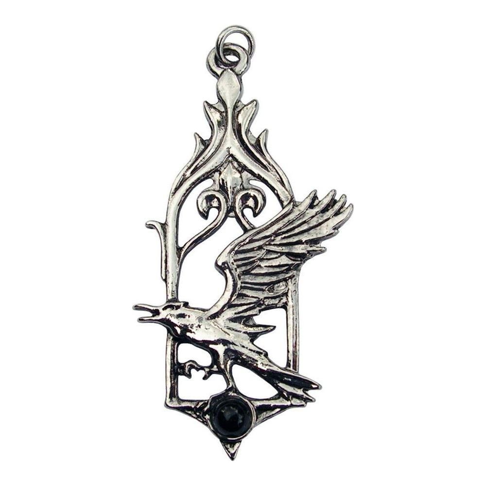 Raven for Secret Knowledge Pendant Charm Amulet Talisman From Children of the Night Collection (CN09)