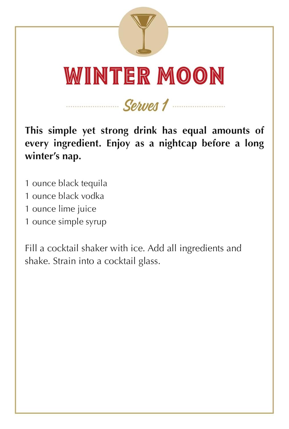 Winter Cheers: Cozy Cold Weather Cocktail and Drink Recipes (Seasonal Cocktail Recipes Card Set)