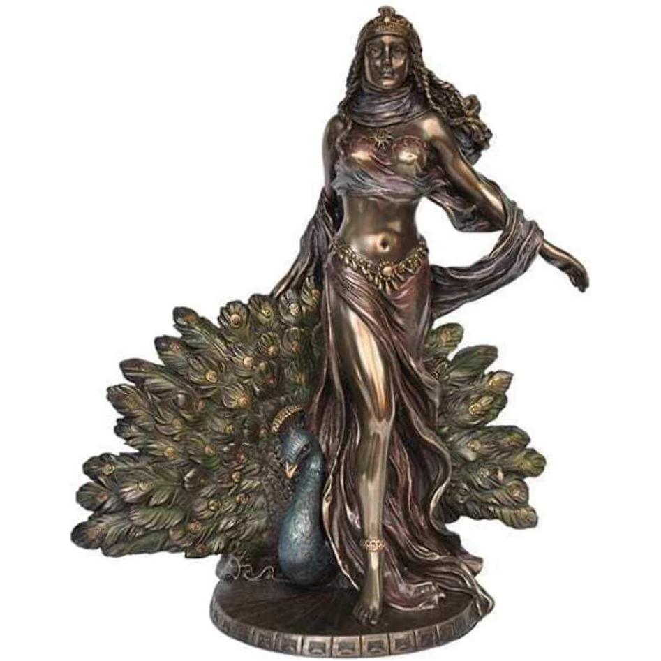 Greek Goddess Hera Bronzed Statue Juno