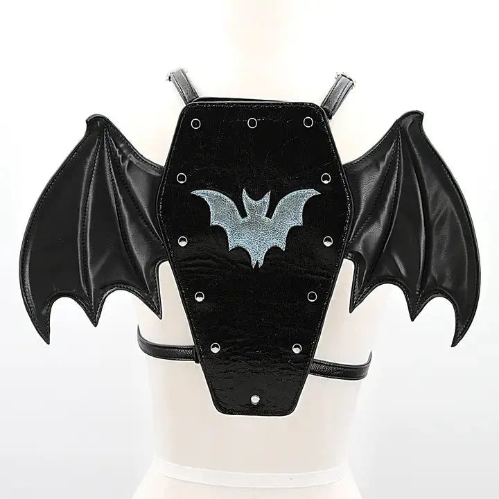 Small Bat Coffin Backpack